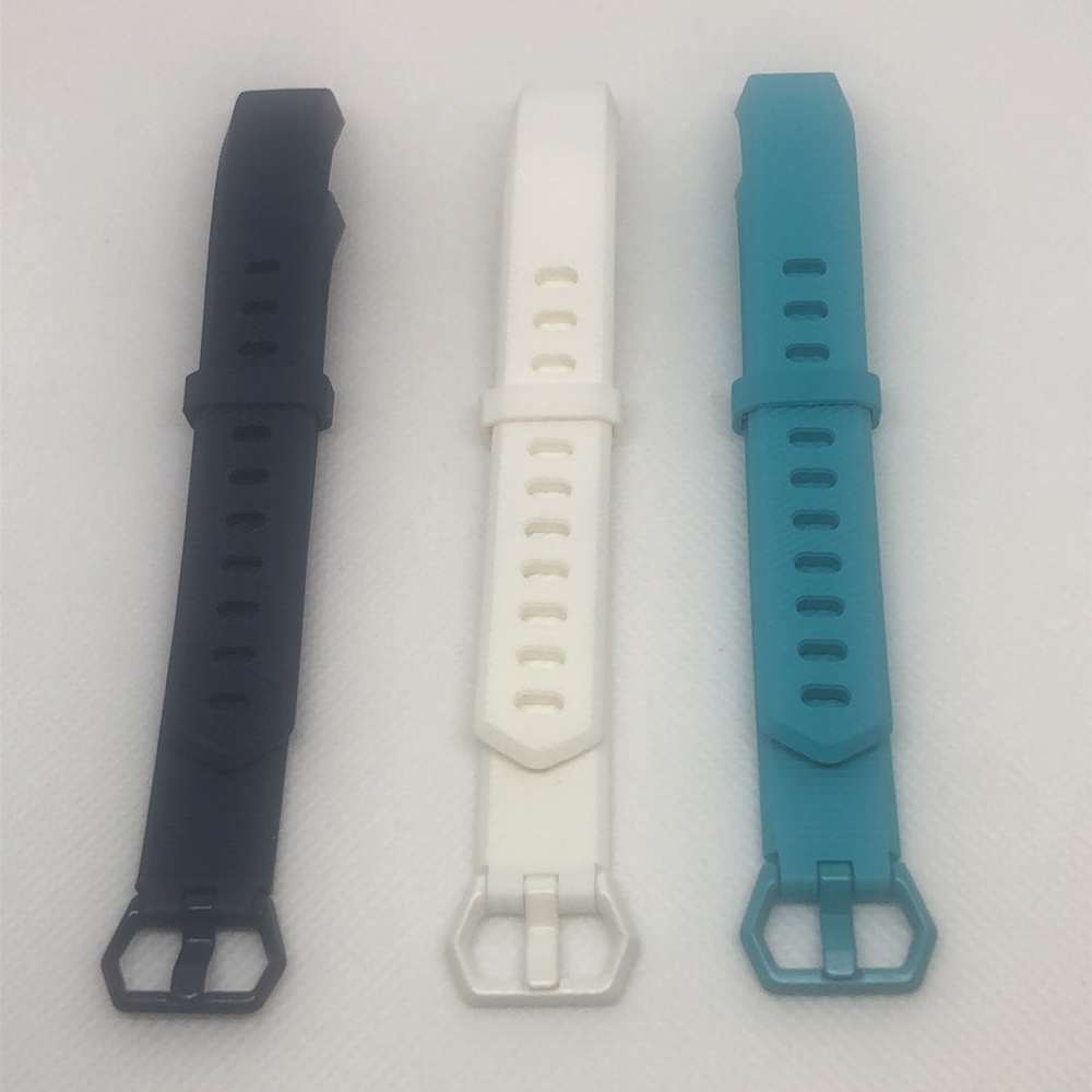 🏃♀️ Fitbit Alta & Alta HR Fitness Watch Band Navy 💙White 🤍 Teal 🩵 NWT